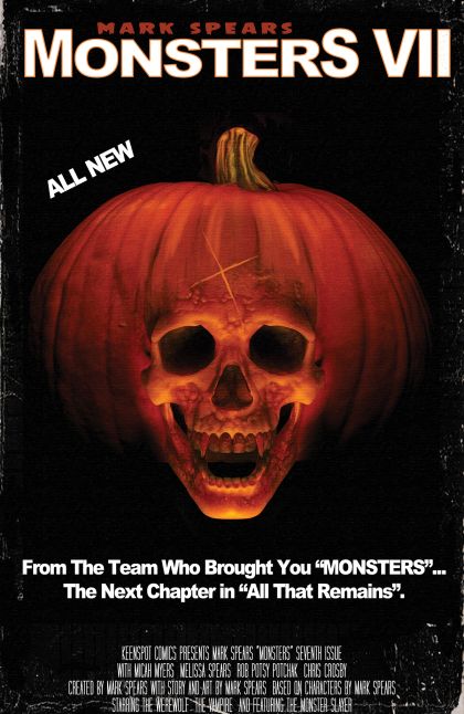 Mark Spears Monsters #7 Mark Spears Halloween Homage Variant