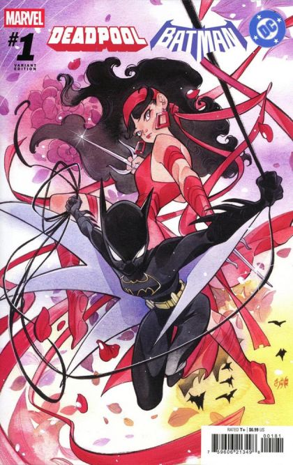 Marvel / DC: Deadpool / Batman #1 Peach Momoko Variant