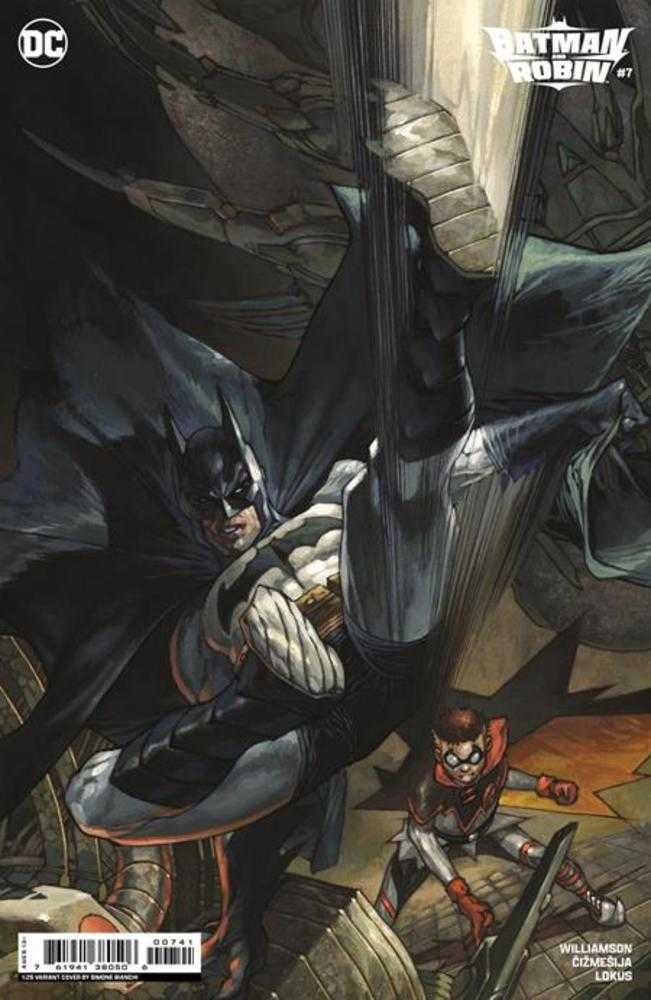 Batman And Robin #7 Cover D 1:25 Simone Bianchi Card Stock Variant