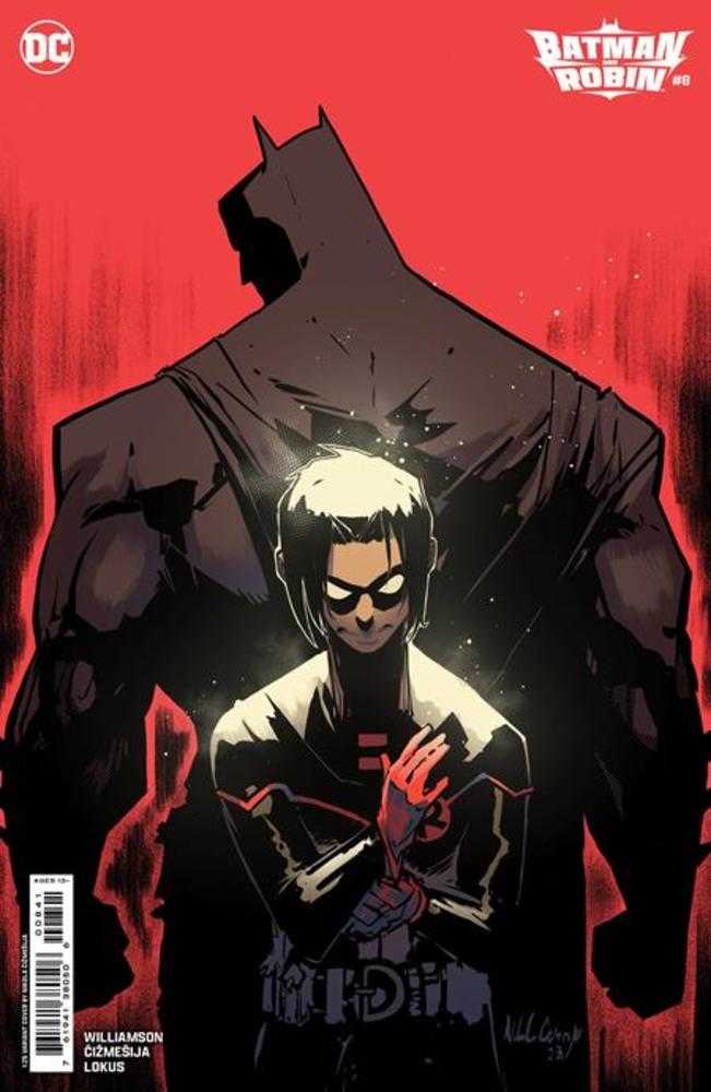 Batman And Robin #8 Cover E 1:25 Nikola Cizmesija Card Stock Variant