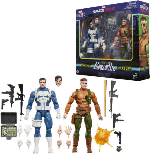 Hasbro Collectibles - Gamerverse - Marvel Legends - Punisher & Nick Fury