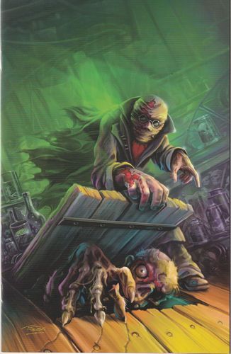 Stuff of Nightmares #1 Tim Jacobus Glow in the Dark Cover