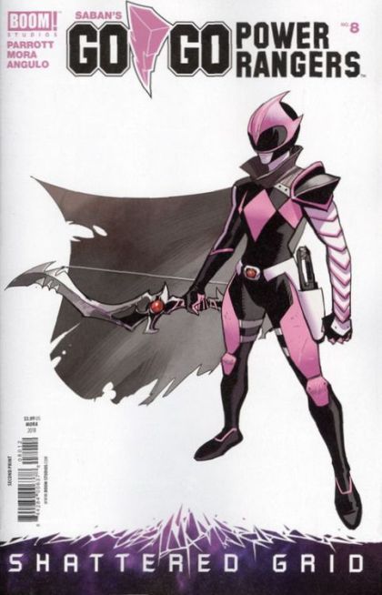 Go Go Power Rangers #8 2nd Printing Dan Mora