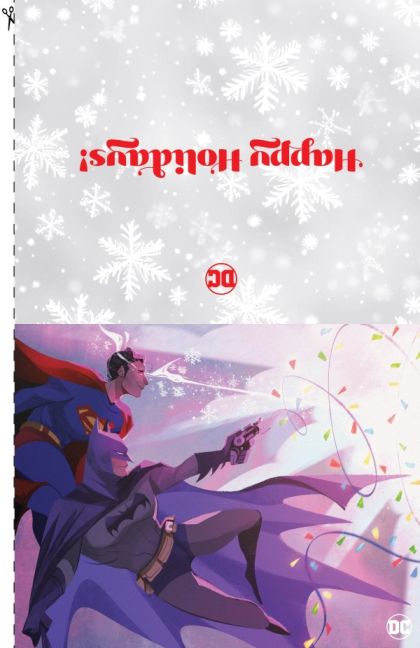 Batman / Superman: World's Finest, Vol. 2 #21 Crystal Kung Holiday Card Variant