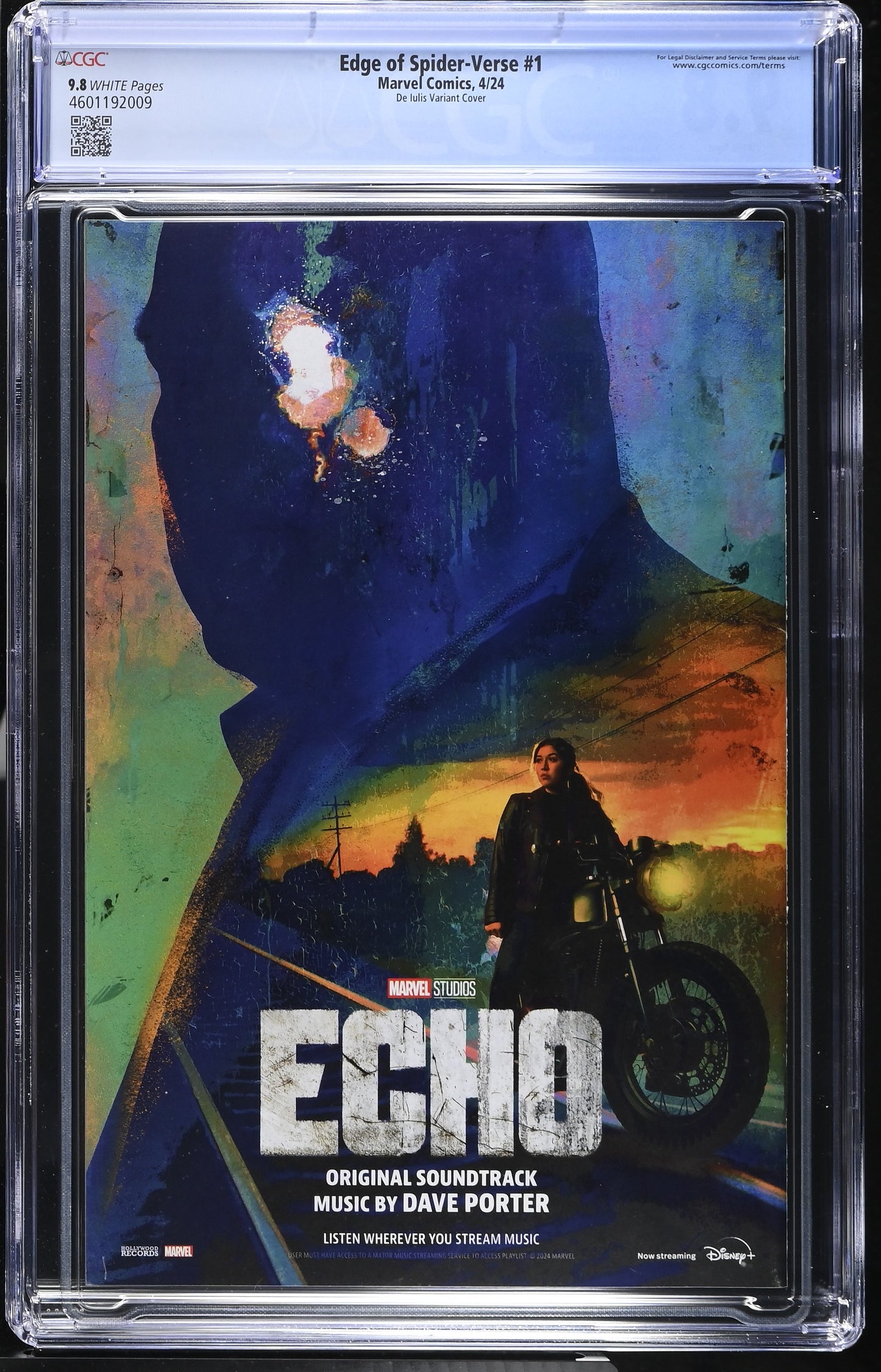 Edge Of Spider-Verse #1 (2024) CGC 9.8 Mattia De Iulis Surprise Variant