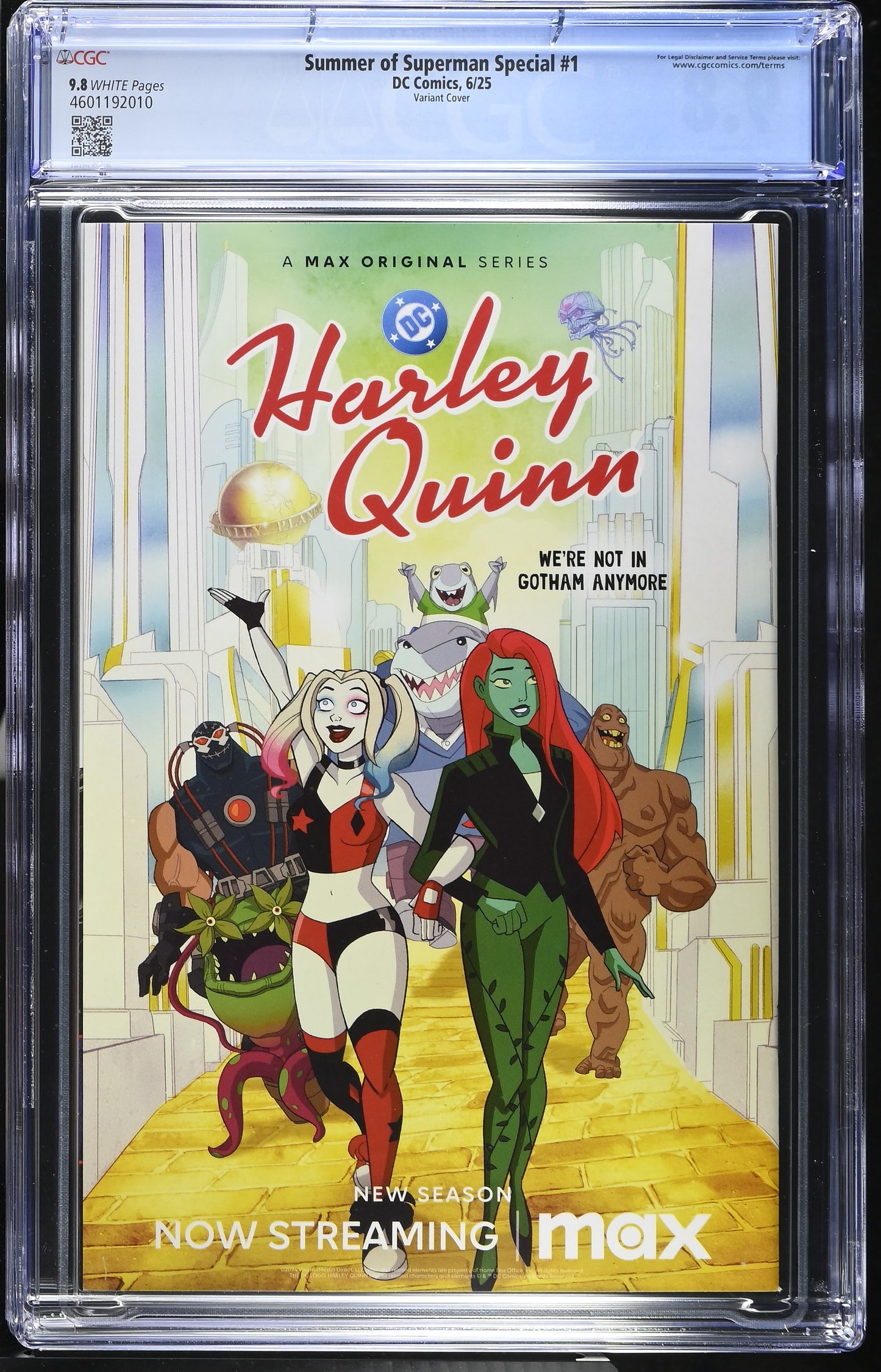 Summer Of Superman Special #1 CGC 9.8 Lozano variant