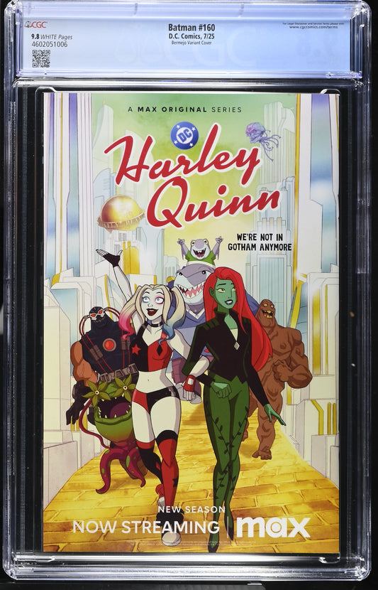 Batman #160 CGC 9.8 Cover E Lee Bermejo Supersmash-Up Card Stock Variant