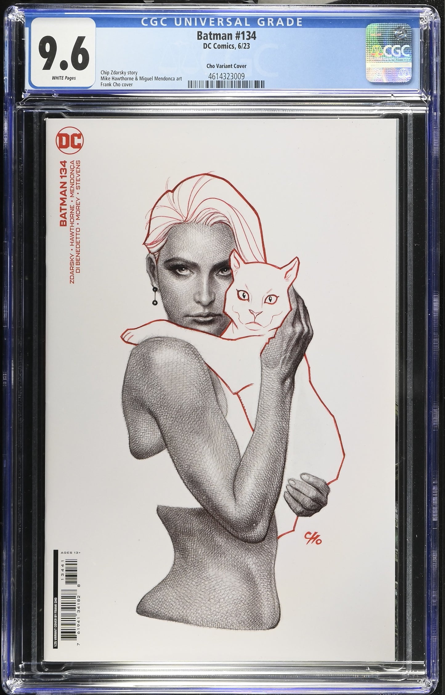 Batman #134 CGC 9.6 Cover D 1:25 Frank Cho Card Stock Variant