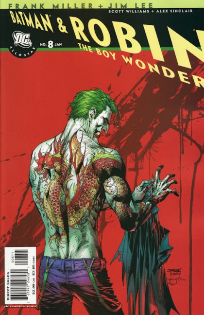 All Star Batman & Robin, The Boy Wonder #8 Jim Lee Regular