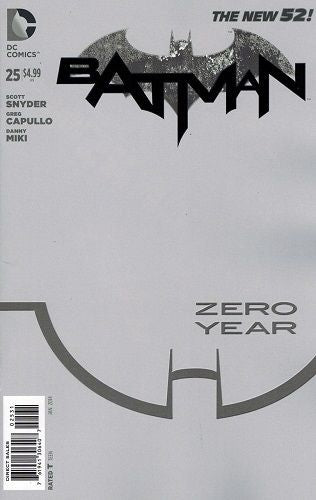 Batman, Vol. 2 #25 Greg Capullo B&W Variant