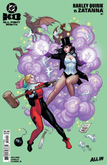 DC K.O. Harley Quinn Vs [Redacted] #1 Frank Cho Variant