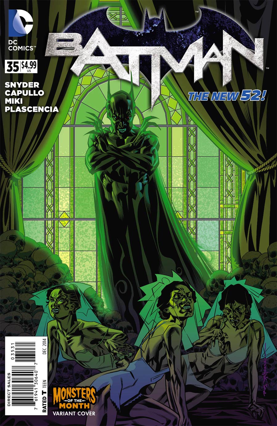 Batman #35 Monsters Variant Edition