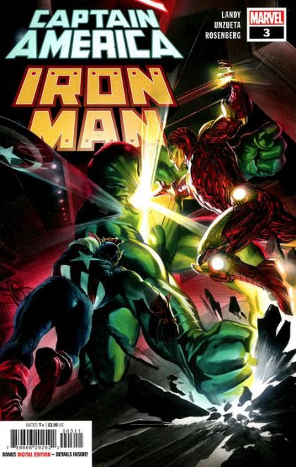 Captain America / Iron Man #3 Regular Alex Ross Cover