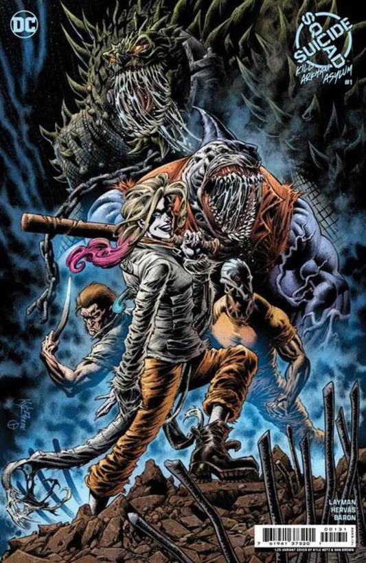 Suicide Squad Kill Arkham Asylum #1 (Of 5) Cover D 1 in 25 Kyle Hotz Card Stock Variant (Mature)
