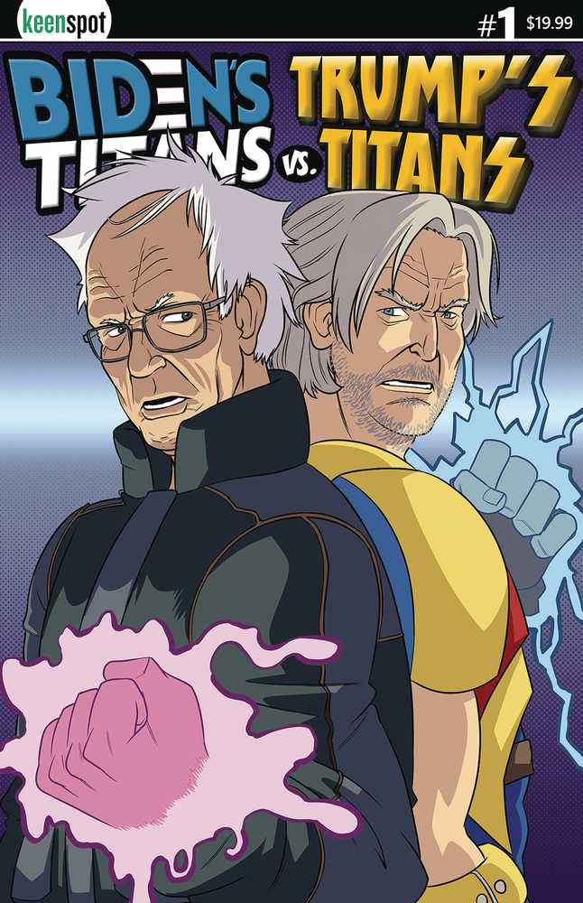 Bidens Titans vs Trumps Titans #1 Cover F Bernie vs Bannon Hol