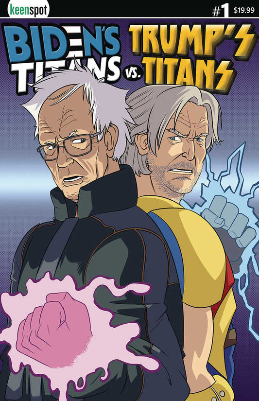 Bidens Titans vs Trumps Titans #1 Cover F Bernie vs Bannon Hol