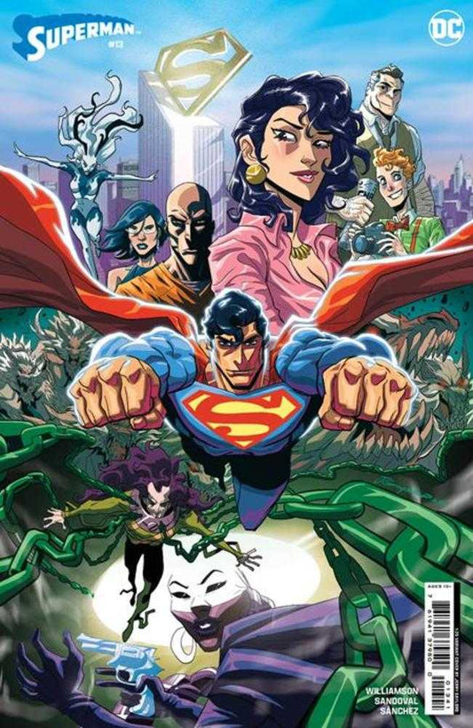 Superman #13 Cover G 1:25 Jerry Gaylord Card Stock Variant (House Of Brainiac)