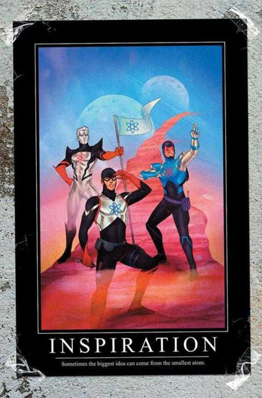 Justice League The Atom Project #1 (Of 6) Cover E 1:25 Kevin Wada Card Stock Variant
