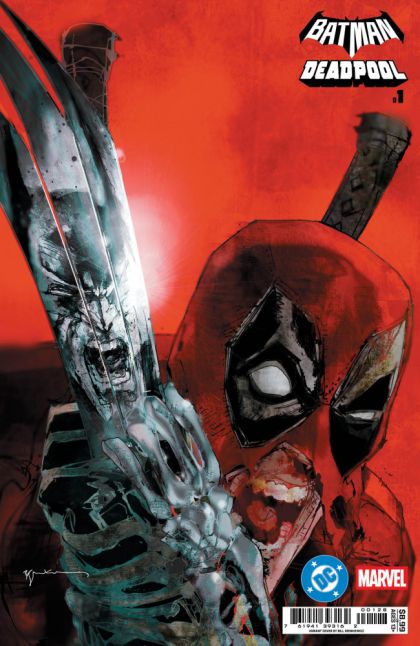 DC / Marvel: Batman / Deadpool #1 Bill Sienkiewicz Variant