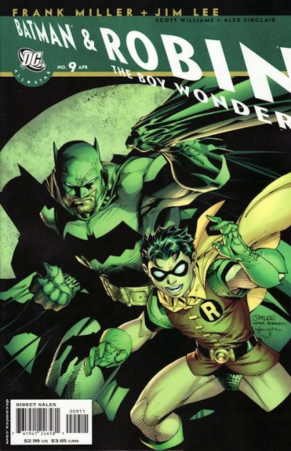 All Star Batman & Robin, The Boy Wonder #9 Jim Lee Regular