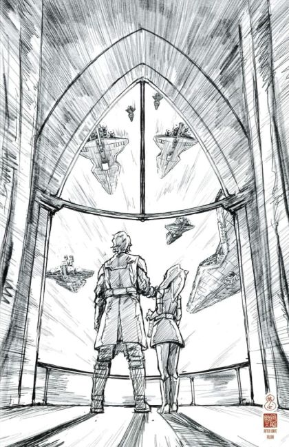 Star Wars: Ahsoka #8 Takashi Okazaki Exclusive Sketch Virgin Variant (Ltd. 500)