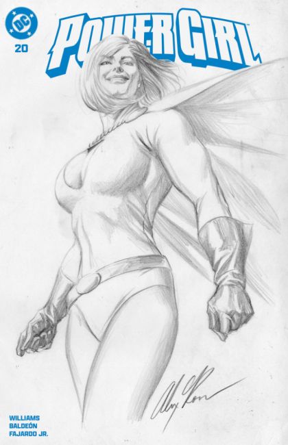 Power Girl, Vol. 3 #20 Alex Ross Exclusive Sketch Variant