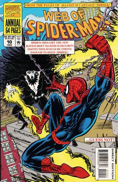 Web of Spider-Man, Vol. 1 Annual #10 Direct Edition