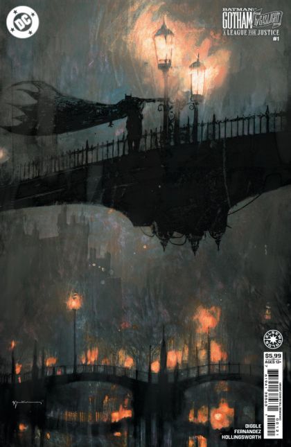 Batman: Gotham by Gaslight - A League For Justice #1 Bill Sienkiewicz Variant