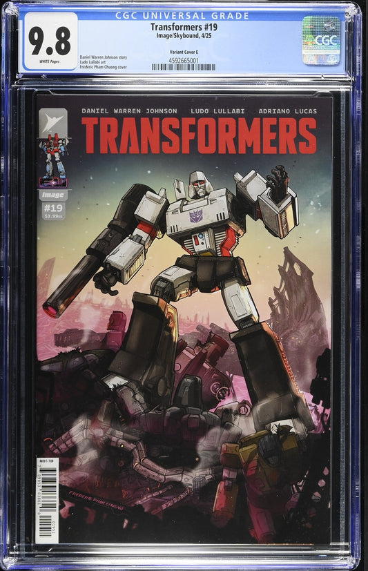 Transformers #19 CGC 9.8 - 1:50 Frederic Pham Chuong Variant