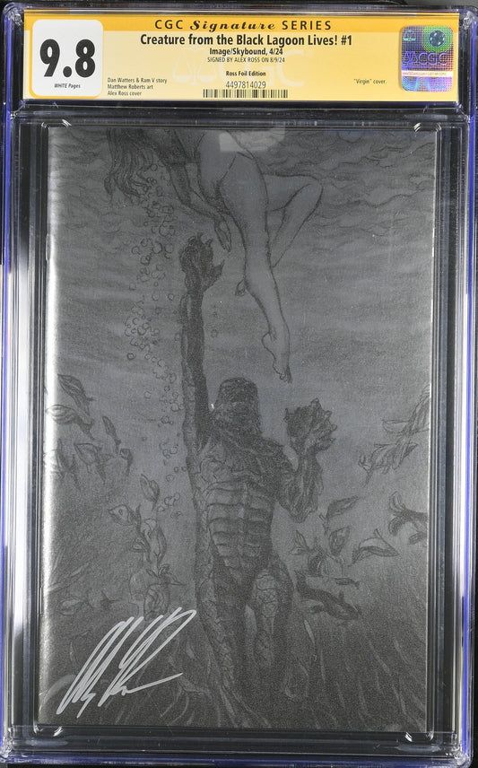 Universal Monsters The Creature From The Black Lagoon Lives #1 1:75 Alex Ross