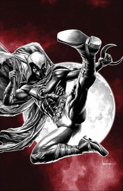Moon Knight: Black, White & Blood #1 Mico Suayan Virgin Cover