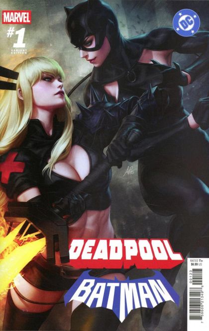 Marvel / DC: Deadpool / Batman #1 Artgerm Variant
