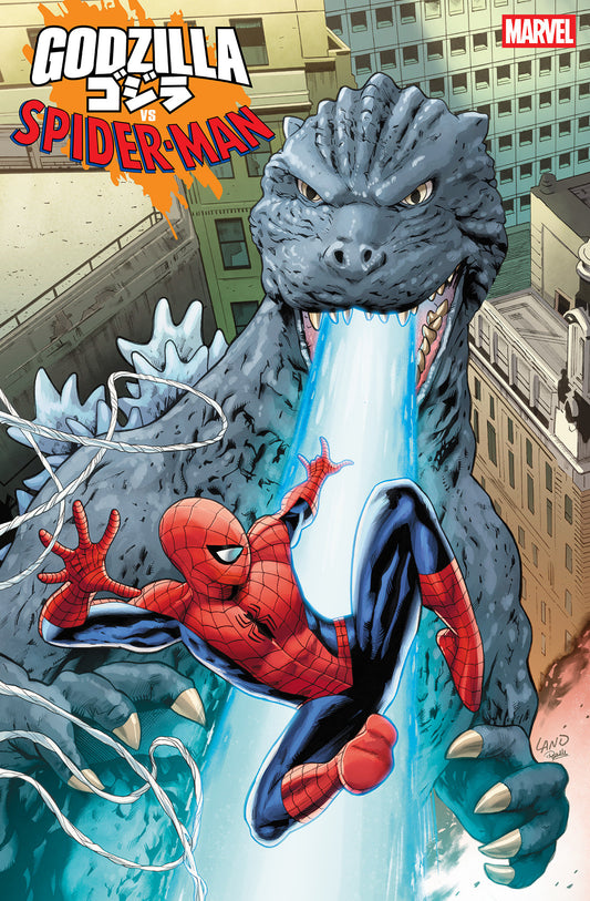 Godzilla vs. Spider-Man #1 1:25 Greg Land Variant