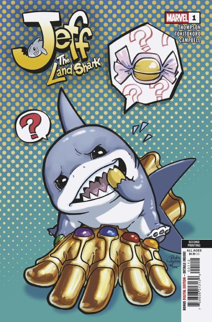 Jeff the Land Shark #1 2nd Printing Rickie Yagawa