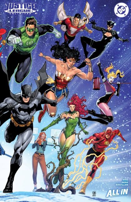 Justice League Unlimited, Vol. 2 #1 Daniel Sampere Foil Variant