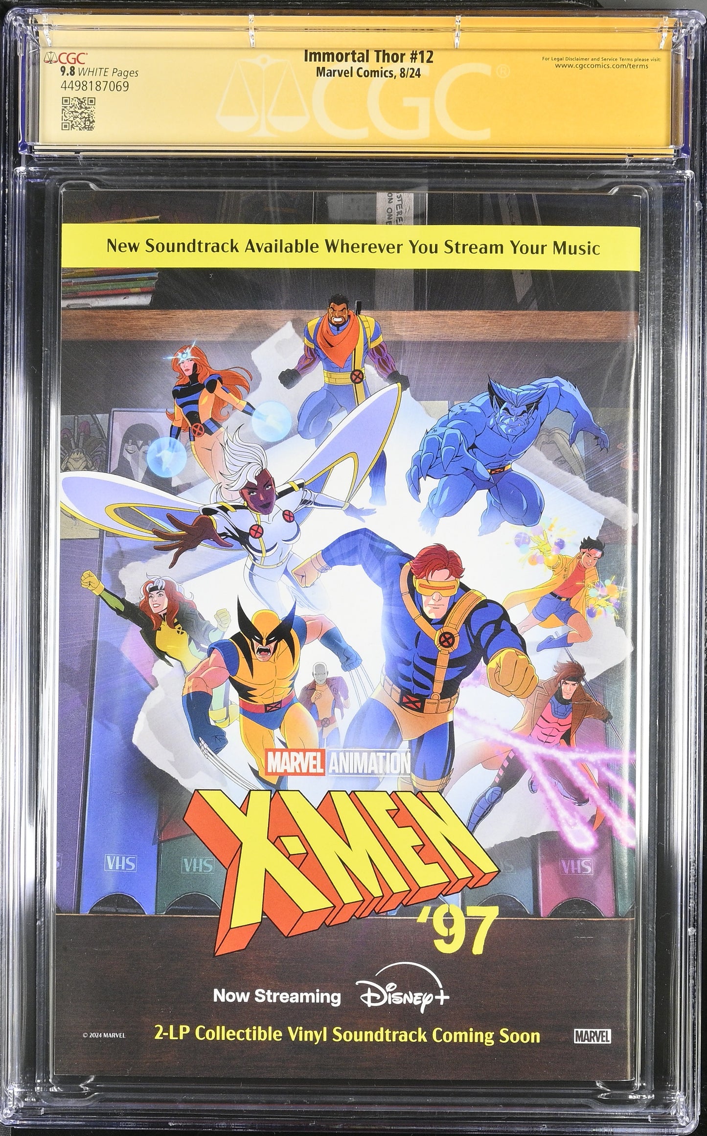 Immortal Thor #12 CGC 9.8 Signed Alex Ross