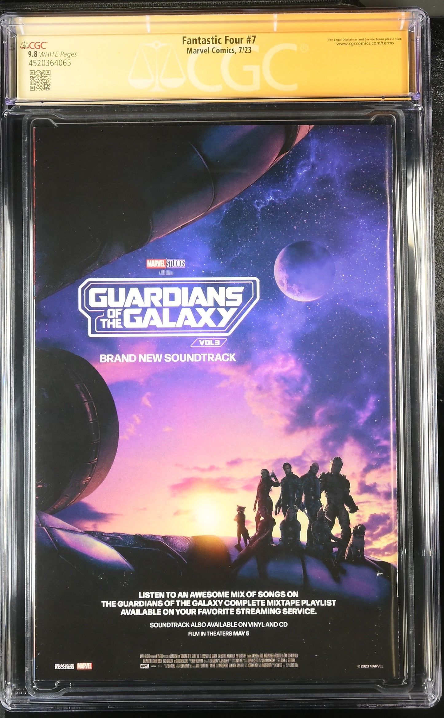 Fantastic Four #7 CGC 9.8 - Alex Ross Regular Signed Alex Ross
