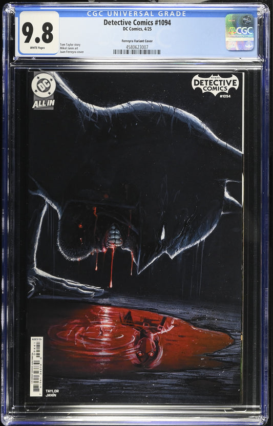 Detective Comics #1094 CGC 9.8 Juan Ferreyra Card Stock Variant