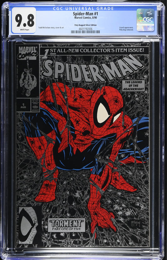 Spider-Man #1 CGC 9.8 - Polybag Silver Edition