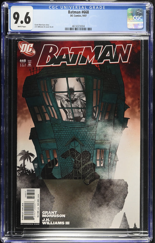 Batman #668 CGC 9.6 J.H. Williams III Cover