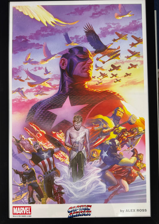 Captain America Poster by Alex