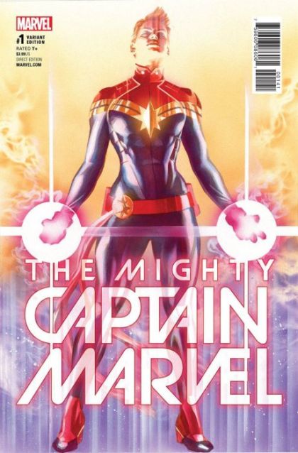 The Mighty Captain Marvel #1 Incentive Alex Ross Variant Cover