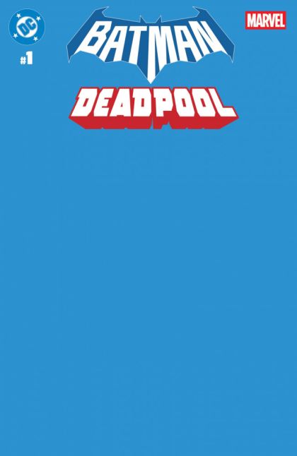 DC / Marvel: Batman / Deadpool #1 Blank Variant