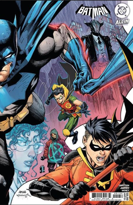 Batman #1 Cover N Blind As A Bat Jim Lee