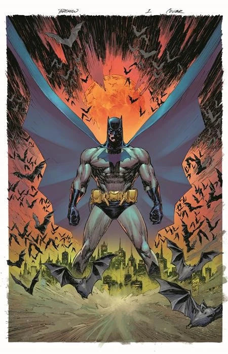 Batman #1 Cover N Blind As A Bat Marc Silvestri