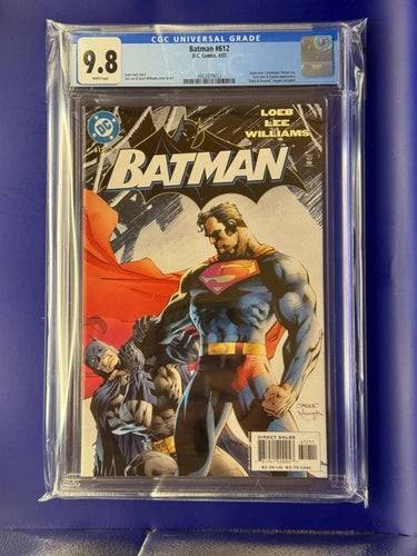 Batman #612 CGC 9.8 Jim Lee Cover